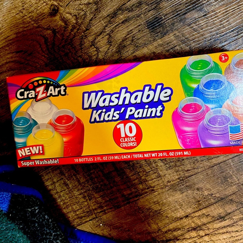 CraZart Washable Kids Paint Set